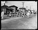 Elks Parade, band with helmets, circa 1925, #G0877_1