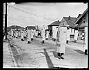 Elks Parade, marching logs from Hoquiam, circa 1925, #G0884_1