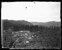 Bird's eye view of Pacific Lumber Co. and town, circa 1922, #G1172_1