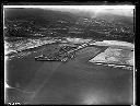 Aerial view of Port of Grays Harbor, circa 1920, #G1205_1