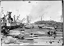 Loading ship with lumber with horses at National Mill, circa 1907, #G1249_1