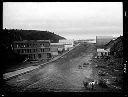 Waterfront street and dock, circa 1900, #G1351_1