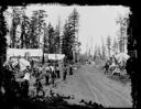 Loggers and tents, circa 1905, #G0642_1