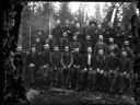 Group portrait of loggers, circa 1905, #G0671_1