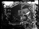 Loggers with donkey engine and cable, circa 1905, #G0688_1