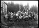 Group of loggers in camp, circa 1907, #G1262_1