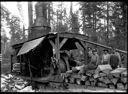 Loggers and donkey engine, circa 1915, #G1286_1