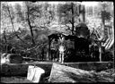 Loggers and donkey engine, circa 1915, #G1289_1