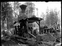 Loggers and donkey engine, circa 1910, #G1294_1