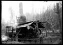 Loggers and donkey engine, circa 1922, #G1295_1