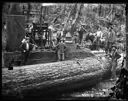 Steam donkey, Amund Ellingson Logging Co., circa 1900, #G1327_1