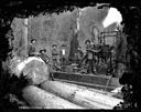 Logs, loggers and donkey engine, circa 1905, #G1339_1