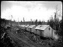 Historical Bunk Houses - Polson Logging Camp #4 19B, circa 1907, #G1395_1