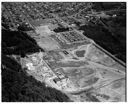 Aerial view of Hoquiam High School under construction, 6/15/1967, #52299_1