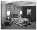 Schoenfeld Furniture Store interior, display bedroom, 10/23/1970, #57830_1