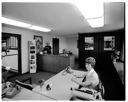 Durney Travel Agency, Aberdeen Office interior, 6/1972, #59722_1