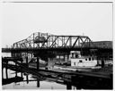 8th St. Bridge in Hoquiam before demolition, 1/12/1973, #60209_1