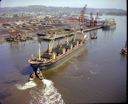 SUCCESSFUL VENTURE with 3 tugs, 4/30/1980, #66188_1