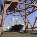 MS CHERISH and loading crane, 6/8/1979, #67242_1