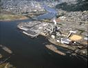 Aerial view of ITT Rayonier mill, 8/28/1981, #67550_1