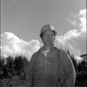 Portrait of unidentified logger, 5/1984, #68840_3