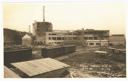 Grays Harbor Pulp & Paper Co. under construction with boxcars, 5/23/1928, #138_2