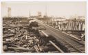 Grays Harbor Pulp Co. railroad tracks and construction, 11/14/1927, #41_1