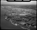 Aerial view of Port of Grays Harbor Terminal 4, 3/21/1974, #61237_1