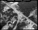 Aerial view of Westport Y intersection, 4/12/1975, #62169_1