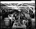 Men and women working inside Grays Harbor Veneer Co. plant, 3/7/1926, #10609_1