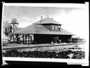 Moclips railroad depot, circa 1910, #4327B_1