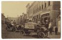 Street scene, South F St.  with Huotari & Co. delivery truck, circa 1909, #4995_1