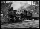 Three men with locomotive, circa 1907, #L360022_4