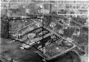 Aerial view of Port dock vicinity, 1/24/1957, #31836_1