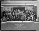 Reunion, Aberdeen Weatherwax High School, Class of 1942 group portrait, 11/30/1957, #32694_1