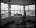 Control room, Chehalis River Bridge, 2/16/1958, #32988_1