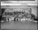 Reunion, Aberdeen Weatherwax High School, Class of 1938 group portrait, 7/19/1958, #33380_1