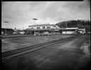 Swanson's Market exterior with parking lot, Simpson Ave. , 12/3/1959, #35509_1