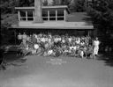 Group portrait at Camp Calvinwood, Olympia Presbytery Jr camp, 7/4/1960 - 7/10/1960, #37263_3