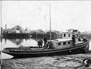 Tug ADVANCE at dock, circa 1905, #L400317_1