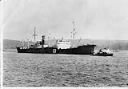 Tug TUSSLER and Japanese freighter, circa 1941, #L400420_1