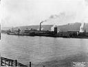 Eureka Lumber & Shingle Co. mill & dock, circa 1920, #L400530_1