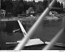 Homes, boat and docks on Hood Canal, 8/14/1948, #L31R11F1_1