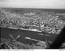 Downtown Aberdeen looking north across Chehalis River, 1948, #L31R20F18_1