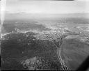 High altitude view of Hoquiam and Aberdeen looking east, 6/22/1948, #L31R3F6_1