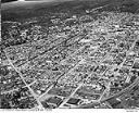 Downtown Aberdeen looking east with Wishkah River in the distance, 7/4/1948, #L31R6F43_1