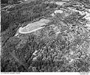 Houses on wooded hilltop with reservoir, 7/4/1948, #L31R6F48_1