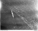 Unidentified fishing vessel tied up to dolphin, 7/4/1948, #L31R6F49_1