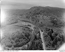 Unidentified home on a hilltop with water and territorial views, 7/24/1948, #L31R8F21_1