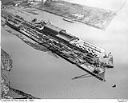 Port Dock including Naval station, circa 1949, #L32R24F19_1